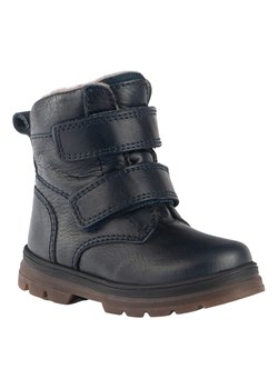 Rap Skórzane botki zimowe "Milan" w kolorze granatowym ze sklepu Limango Polska w kategorii Buty zimowe dziecięce - zdjęcie 163879296