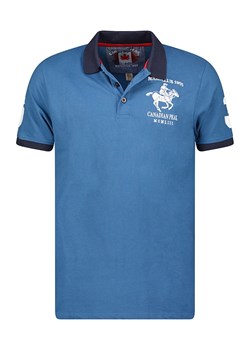 Canadian Peak Koszulka polo &quot;Koltoneak&quot; w kolorze niebieskim ze sklepu Limango Polska w kategorii T-shirty męskie - zdjęcie 163882455