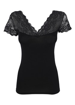 COTONELLA Koszulka w kolorze czarnym ze sklepu Limango Polska w kategorii Bluzki damskie - zdjęcie 163882516