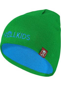 Trollkids Dwustronna czapka beanie &quot;Troll&quot; w kolorze zielono-błękitnym ze sklepu Limango Polska w kategorii Czapki dziecięce - zdjęcie 163884627