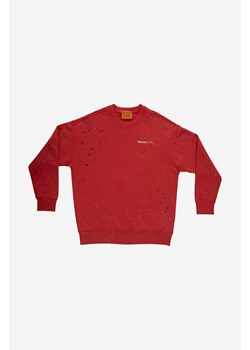 A-COLD-WALL* bluza bawełniana x Timberland męska kolor czerwony wzorzysta A6PGW852-VOLTRED ze sklepu PRM w kategorii Bluzy męskie - zdjęcie 163887025