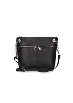 Torebka Toscanio C9 Czarne Skóra ze sklepu EuroButy.com.pl w kategorii Torby Shopper bag - zdjęcie 163887785