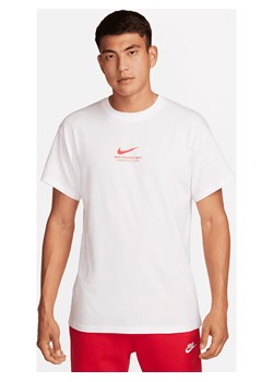 Męski T-shirt z nadrukiem Nike Sportswear - Biel ze sklepu Nike poland w kategorii T-shirty męskie - zdjęcie 163890195