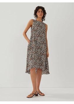 Someday Sukienka &quot;Queilo&quot; w kolorze jasnobrązowym ze wzorem ze sklepu Limango Polska w kategorii Sukienki - zdjęcie 163892376