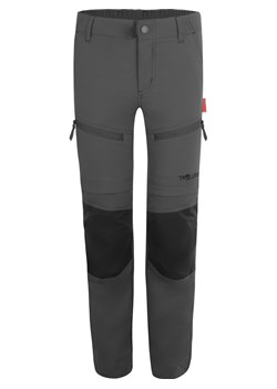 Trollkids Spodnie trekkingowe Zipp-Off &quot;Nordfjord&quot; - Slim fit - w kolorze szarym ze sklepu Limango Polska w kategorii Spodnie chłopięce - zdjęcie 163892578