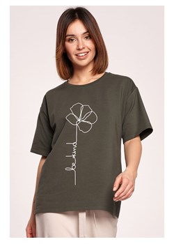 Be Wear Koszulka w kolorze oliwkowym ze sklepu Limango Polska w kategorii Bluzki damskie - zdjęcie 163903407