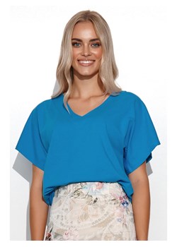 Makadamia Koszulka w kolorze niebieskim ze sklepu Limango Polska w kategorii Bluzki damskie - zdjęcie 163904226