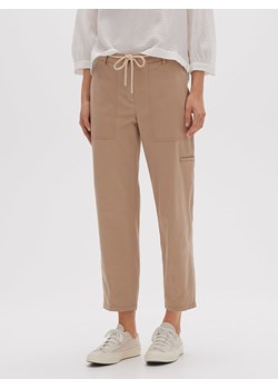 OPUS Spodnie &quot;Makila&quot; w kolorze jasnobrązowym ze sklepu Limango Polska w kategorii Spodnie damskie - zdjęcie 163904537
