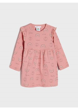 Sinsay - Sukienka Smiley® Baby - różowy ze sklepu Sinsay w kategorii Sukienki niemowlęce - zdjęcie 163904877