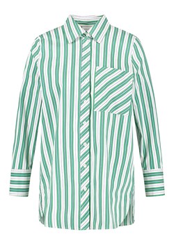 Gerry Weber Bluzka w kolorze zielono-białym ze sklepu Limango Polska w kategorii Koszule damskie - zdjęcie 163916675