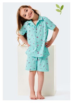 Schiesser Piżama w kolorze turkusowym ze sklepu Limango Polska w kategorii Piżamy dziecięce - zdjęcie 163917866