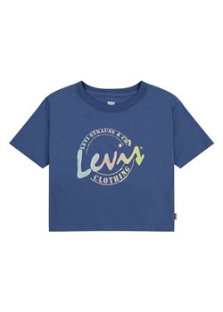 Levi&apos;s Kids Koszulka w kolorze niebieskim ze sklepu Limango Polska w kategorii Bluzki dziewczęce - zdjęcie 163917929