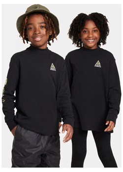 Luźna koszulka z długim rękawem dla dużych dzieci z tkaniny waflowej Nike ACG - Czerń ze sklepu Nike poland w kategorii T-shirty męskie - zdjęcie 163919528