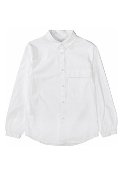 Marc O&apos;Polo Junior Bluzka w kolorze białym ze sklepu Limango Polska w kategorii Koszule dziewczęce - zdjęcie 163932257