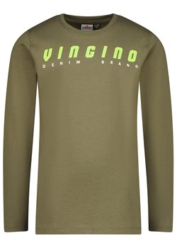 Vingino Koszulka &quot;Logo&quot; w kolorze zielonym ze sklepu Limango Polska w kategorii T-shirty chłopięce - zdjęcie 163933346