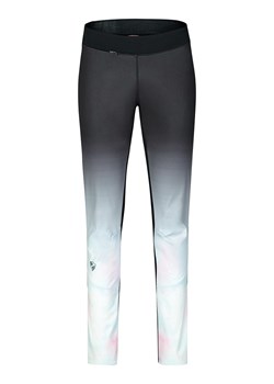 Ziener Spodnie softshellowe &quot;Nura&quot; w kolorze czarnym ze wzorem ze sklepu Limango Polska w kategorii Spodnie damskie - zdjęcie 163933485