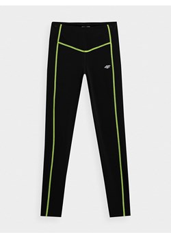 4F Legginsy sportowe w kolorze czarnym ze sklepu Limango Polska w kategorii Spodnie damskie - zdjęcie 163933548