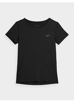 4F Koszulka sportowa w kolorze czarnym ze sklepu Limango Polska w kategorii Bluzki damskie - zdjęcie 163933567