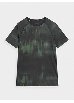 4F Koszulka sportowa w kolorze antracytowo-zielonym ze sklepu Limango Polska w kategorii T-shirty męskie - zdjęcie 163933589