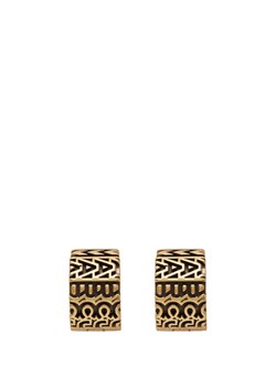 Marc Jacobs Kolczyki MONOGRAM ENGRAVED HOOPS ze sklepu Gomez Fashion Store w kategorii Kolczyki - zdjęcie 163934068