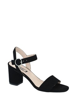 Liu Jo Skórzane sandały na słupku CLARA 1 ze sklepu Gomez Fashion Store w kategorii Sandały damskie - zdjęcie 163935377