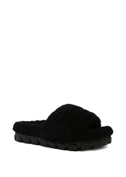 UGG Skórzane obuwie domowe Curly | z dodatkiem wełny ze sklepu Gomez Fashion Store w kategorii Kapcie damskie - zdjęcie 163935828