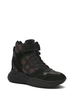 Guess Sneakersy ORLANDO | z dodatkiem skóry ze sklepu Gomez Fashion Store w kategorii Buty sportowe damskie - zdjęcie 163936955