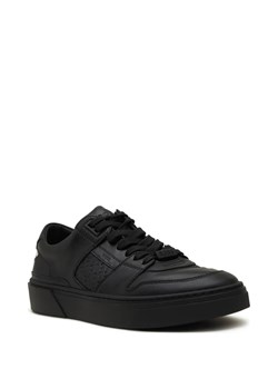 BOSS BLACK Sneakersy Gary Tenn log | z dodatkiem skóry ze sklepu Gomez Fashion Store w kategorii Buty sportowe męskie - zdjęcie 163937125