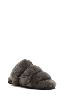 EMU Australia Wełniane obuwie domowe Jacana | z dodatkiem skóry ze sklepu Gomez Fashion Store w kategorii Kapcie damskie - zdjęcie 163937515