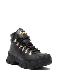 Love Moschino Skórzane buty trekkingowe ze sklepu Gomez Fashion Store w kategorii Buty trekkingowe damskie - zdjęcie 163937785