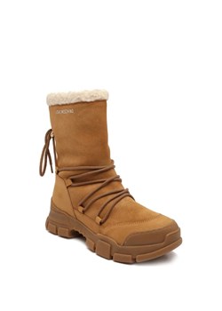 Love Moschino Skórzane botki ze sklepu Gomez Fashion Store w kategorii Śniegowce damskie - zdjęcie 163937828