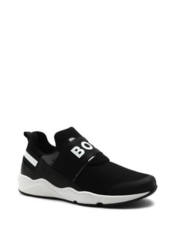BOSS Kidswear Sneakersy | z dodatkiem skóry ze sklepu Gomez Fashion Store w kategorii Buty sportowe dziecięce - zdjęcie 163937928