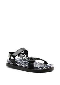 HUGO Skórzane sandały Jumble Sporty ze sklepu Gomez Fashion Store w kategorii Sandały damskie - zdjęcie 163938269