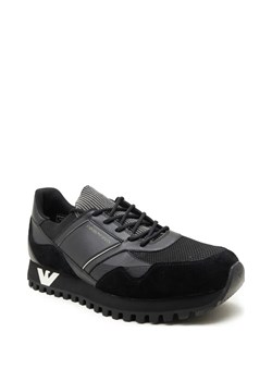 Emporio Armani Skórzane sneakersy ze sklepu Gomez Fashion Store w kategorii Buty sportowe męskie - zdjęcie 163938355