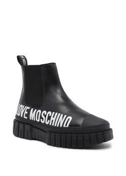 Love Moschino Skórzane sztyblety ze sklepu Gomez Fashion Store w kategorii Botki - zdjęcie 163940089