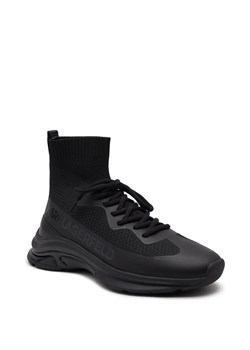 Karl Lagerfeld Sneakersy LUX FINESSE Hi Pull On Runner | z dodatkiem skóry ze sklepu Gomez Fashion Store w kategorii Buty sportowe męskie - zdjęcie 163940548