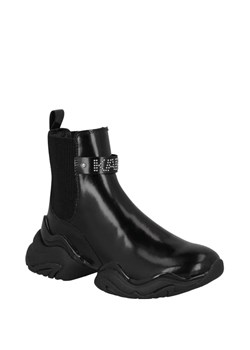 Karl Lagerfeld Skórzane półbuty GEMINI Mid Gore Boot ze sklepu Gomez Fashion Store w kategorii Buty sportowe damskie - zdjęcie 163941086