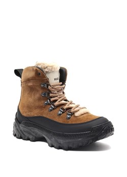 HUGO Skórzane buty trekkingowe Jace FurLaceUpB-Smix ze sklepu Gomez Fashion Store w kategorii Buty trekkingowe damskie - zdjęcie 163941149