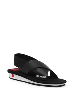 Love Moschino Skórzane sandały ze sklepu Gomez Fashion Store w kategorii Sandały damskie - zdjęcie 163941255