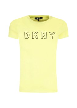 DKNY Kids T-shirt | Regular Fit ze sklepu Gomez Fashion Store w kategorii Bluzki dziewczęce - zdjęcie 163943165