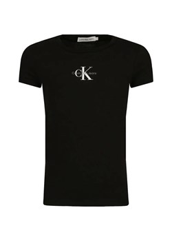 CALVIN KLEIN JEANS T-shirt | Regular Fit ze sklepu Gomez Fashion Store w kategorii Bluzki dziewczęce - zdjęcie 163943185