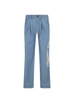 Karl Lagerfeld Kids Spodnie | Regular Fit ze sklepu Gomez Fashion Store w kategorii Spodnie dziewczęce - zdjęcie 163943537