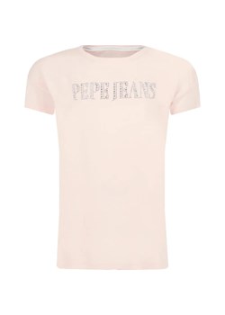 Pepe Jeans London T-shirt SKYE | Regular Fit ze sklepu Gomez Fashion Store w kategorii Bluzki dziewczęce - zdjęcie 163943597