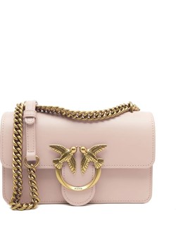 Pinko Skórzana torebka na ramię LOVE ONE MINI ze sklepu Gomez Fashion Store w kategorii Kopertówki - zdjęcie 163944428