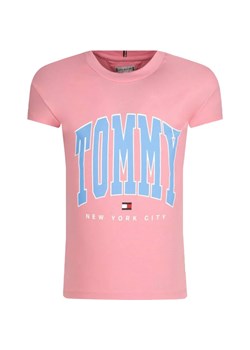 Tommy Hilfiger T-shirt | Regular Fit ze sklepu Gomez Fashion Store w kategorii Bluzki dziewczęce - zdjęcie 163944579