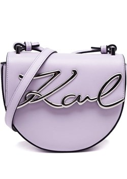 Karl Lagerfeld Skórzana listonoszka k/signature sm ze sklepu Gomez Fashion Store w kategorii Listonoszki - zdjęcie 163945508