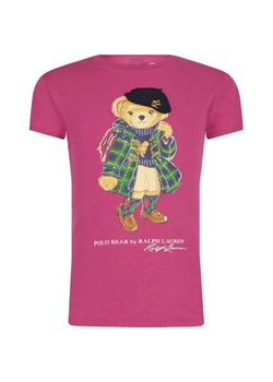 POLO RALPH LAUREN T-shirt | Regular Fit ze sklepu Gomez Fashion Store w kategorii Bluzki dziewczęce - zdjęcie 163946986