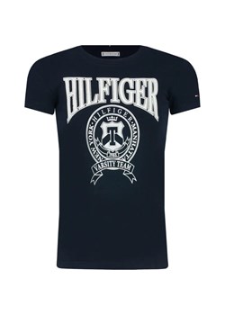 Tommy Hilfiger T-shirt | Regular Fit ze sklepu Gomez Fashion Store w kategorii Bluzki dziewczęce - zdjęcie 163947146