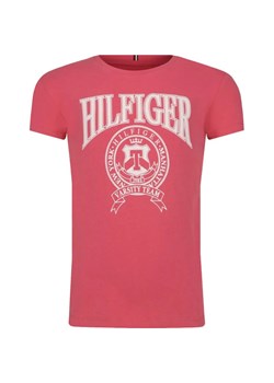 Tommy Hilfiger T-shirt | Regular Fit ze sklepu Gomez Fashion Store w kategorii Bluzki dziewczęce - zdjęcie 163947197
