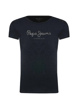 Pepe Jeans London T-shirt HANA GLITTER | Regular Fit ze sklepu Gomez Fashion Store w kategorii Bluzki dziewczęce - zdjęcie 163947506